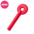Purutuubi Talk Tools punainen, paksumpi/ TalkTools® Bite Tube - Red